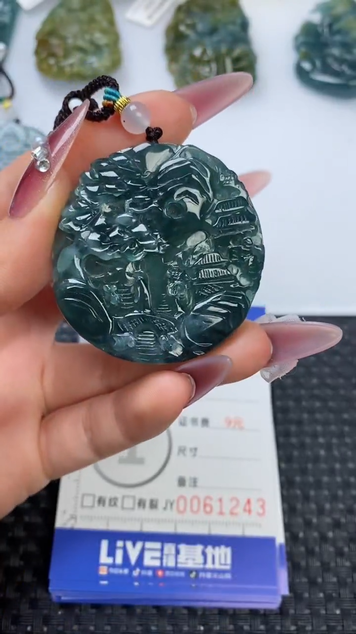 【闪购商品】翡翠颈饰未镶嵌1111111111111111