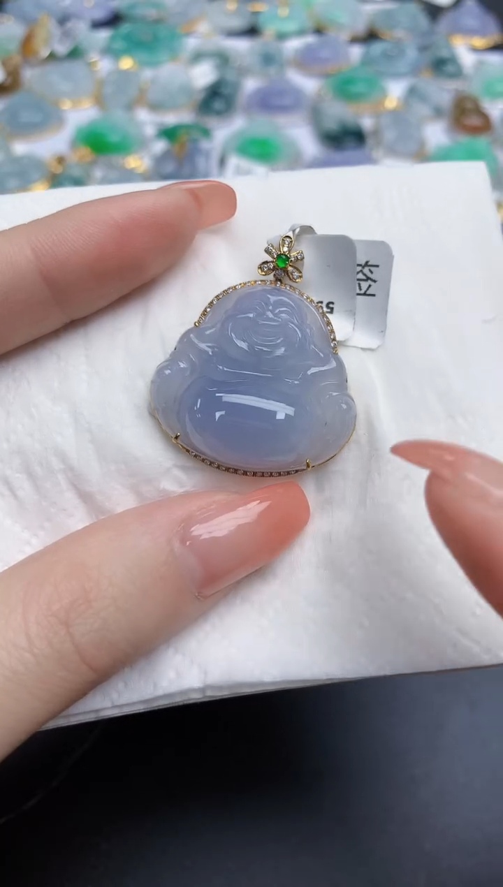 【闪购商品】翡翠颈饰未镶嵌天然缅甸翡翠A货