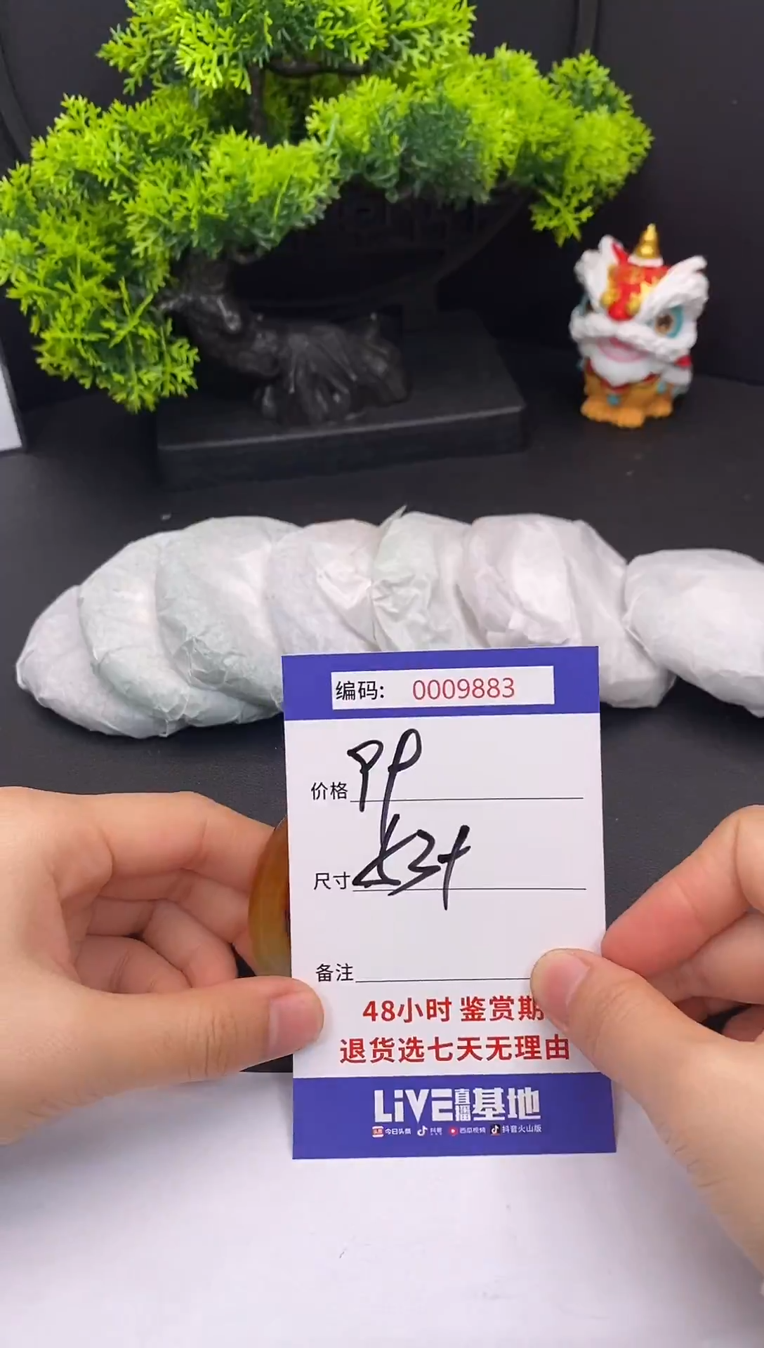 未镶嵌手镯翡翠0009883