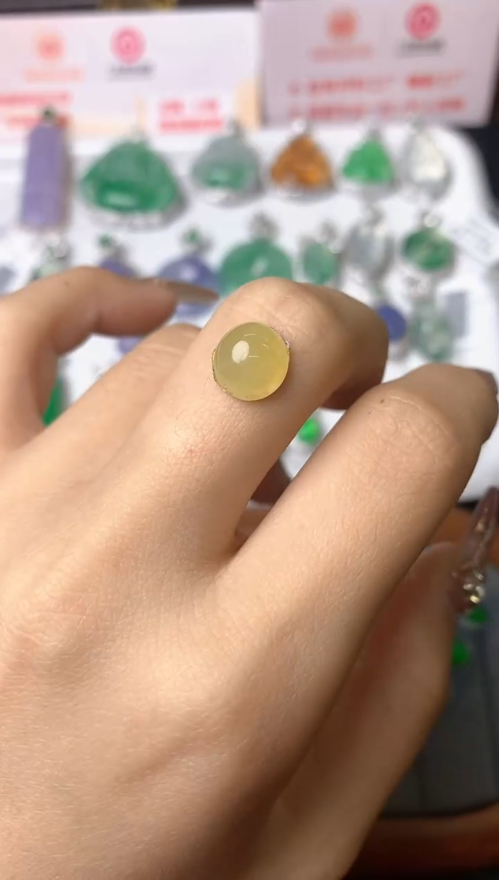 【闪购商品】定制翡翠未镶嵌裸石（镶嵌定制）