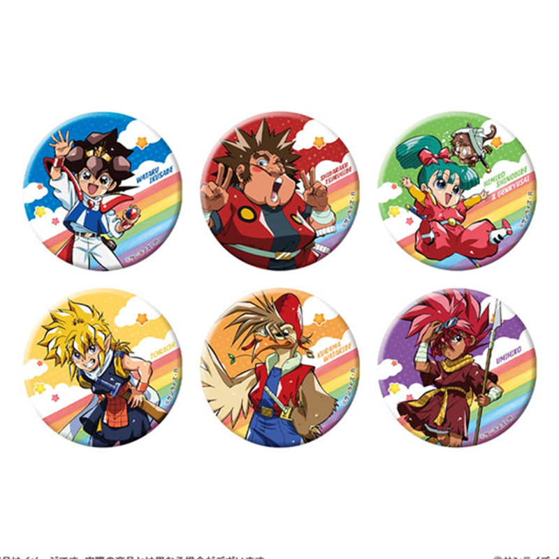 【魔神英雄传】神龙斗士 周年 场贩 吧唧 徽章（默认待拆）