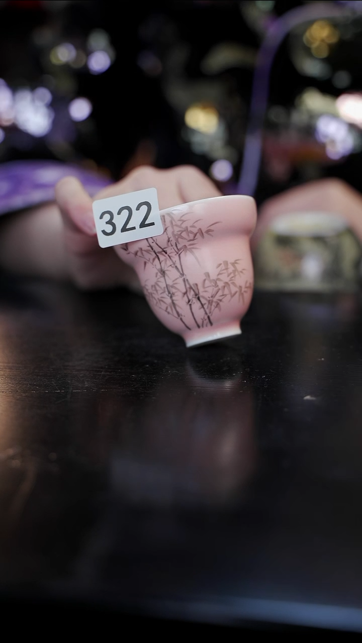 杯等烟雨陶瓷手作主人杯