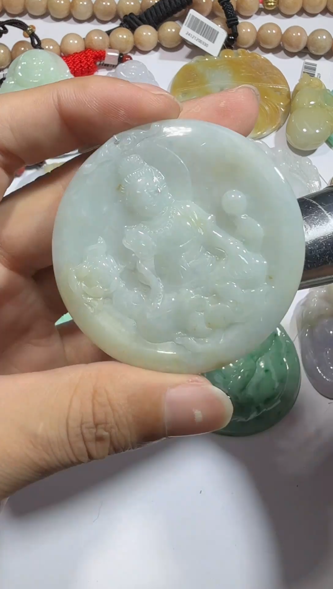 【闪购商品】翡翠颈饰未镶嵌00017575