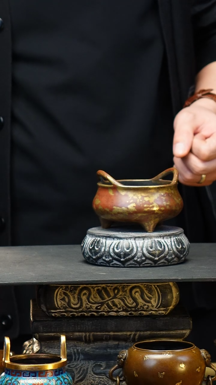 时*门炉天下大红袍桥耳炉