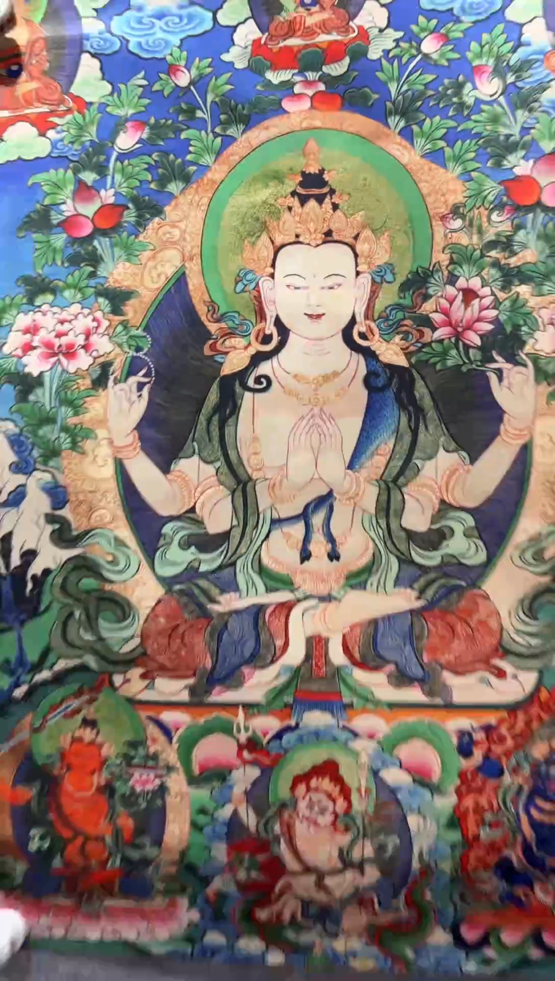 装裱画净界藏传净界藏传100