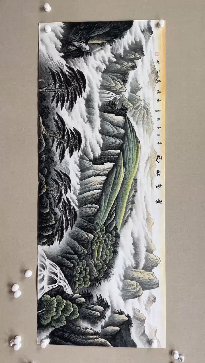 国画180*68 谢永峰谢永峰谢永峰谢永峰