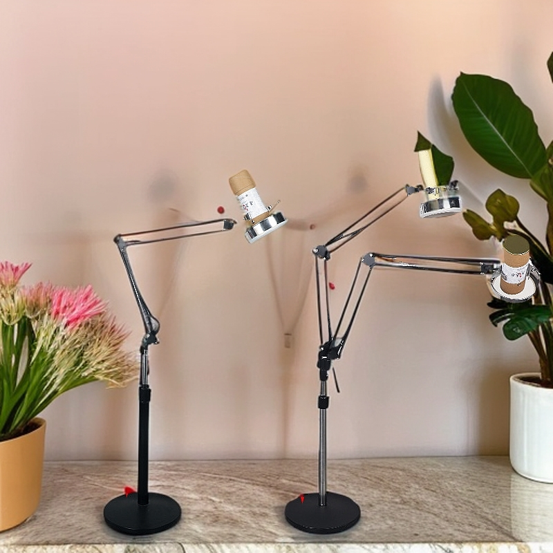 艾灸支架艾条夹子固定艾灸条支架简易家用全身立式防灰落地悬灸架