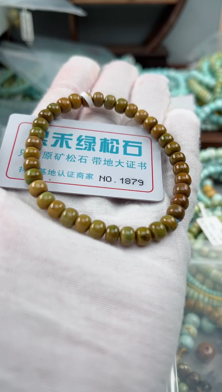 未镶嵌绿松石松石1879