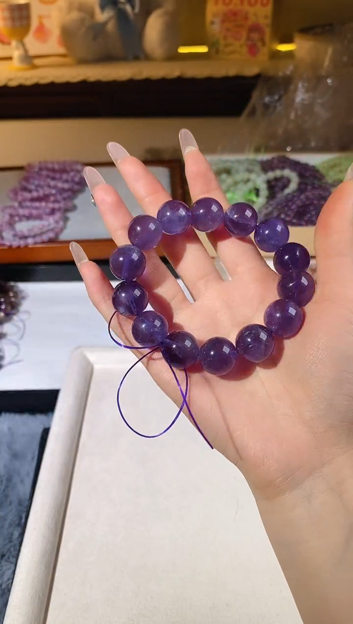 【闪购商品】水晶手串未镶嵌大卡乌拉圭