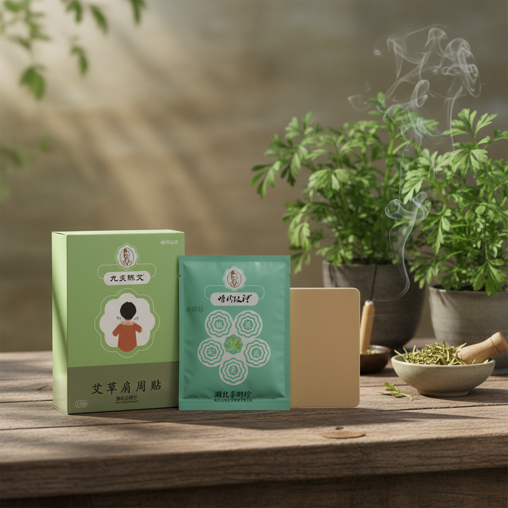 【蕲艾草本精油贴】肩、颈、腰、膝蕲艾精油+伸筋草精油+薄荷油