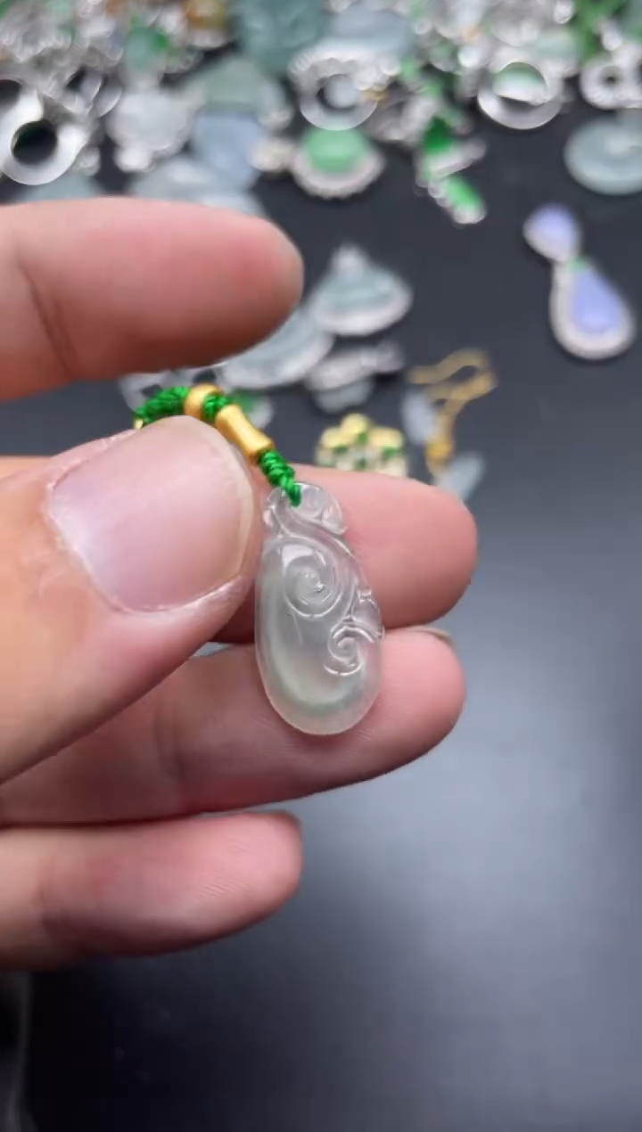 【闪购商品】翡翠颈饰未镶嵌塑寄售商品不退不换