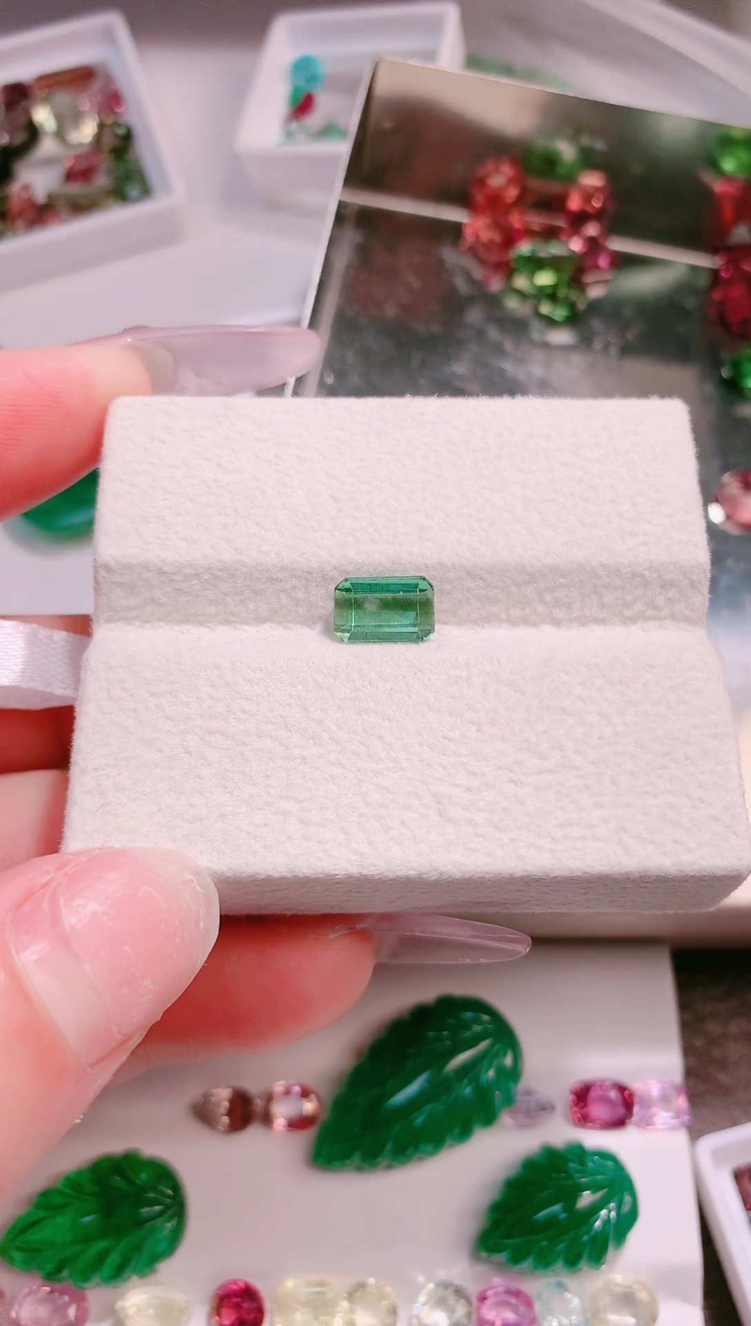 未镶嵌珠宝半成品碧玺1.56ct