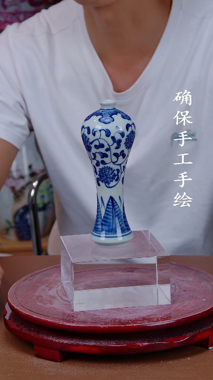 摆件景德镇手工手绘陶瓷摆件10