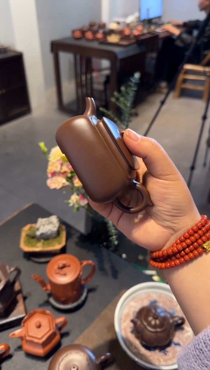 茶壶紫砂长四方 紫砂壶