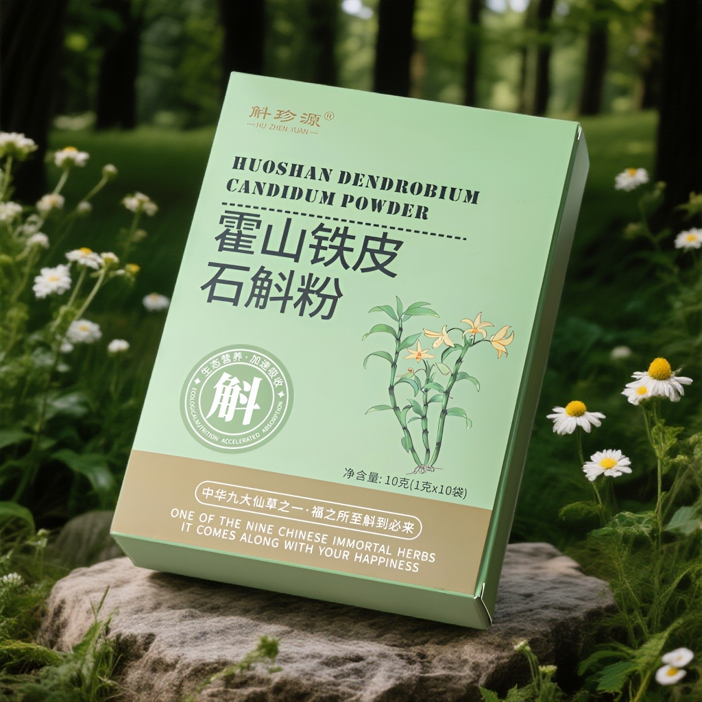 正宗霍山铁皮石斛超微细粉仿野外种植中老年营养宝库60袋60克