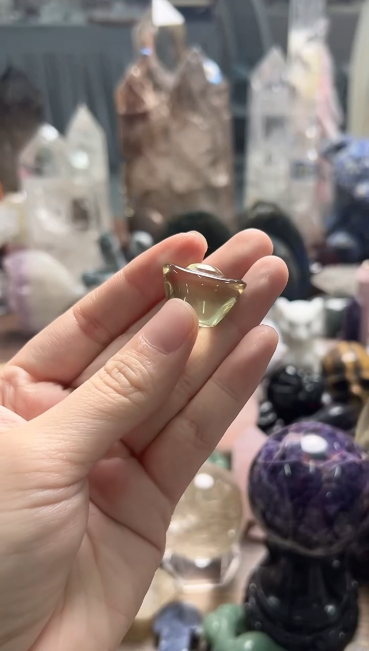 未镶嵌珠宝半成品水晶M217 多样性发一