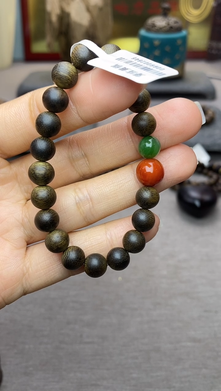 【闪购商品】沉香手串黄棋楠沉水08老料＋配饰设计