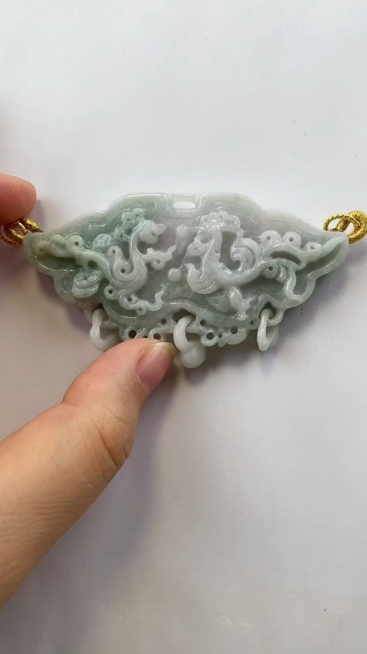 【闪购商品】翡翠颈饰未镶嵌1007不带绳，绳子单独拍