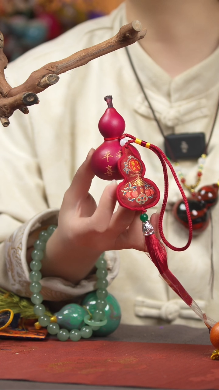 【闪购商品】969号葫芦摆件车挂手持