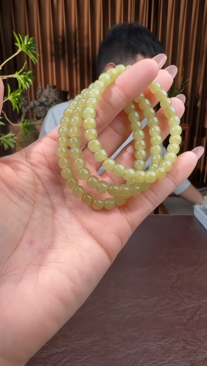 颈饰未镶嵌和田玉58小乔11.27多样性拍一发一约6*7mm