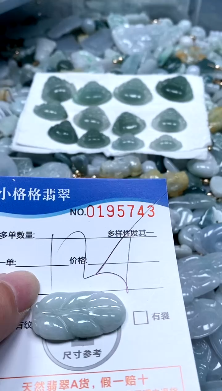 【闪购商品】翡翠颈饰未镶嵌闪购商品0195743