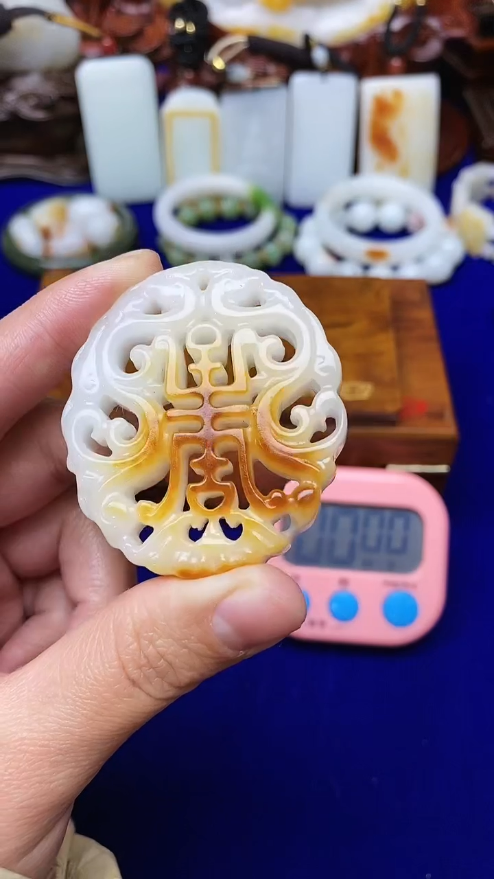 【闪购商品】和田玉挂件未镶嵌1