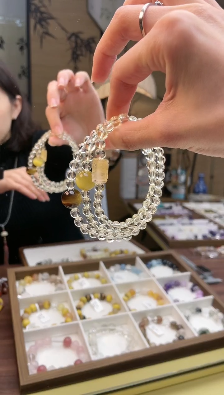 【闪购商品】水晶手链未镶嵌黄水晶