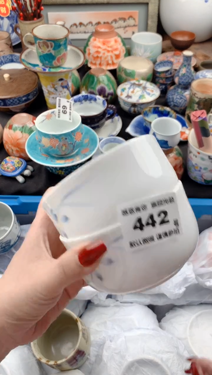 【闪购商品】瓷片442号九姑娘工艺品瓷器