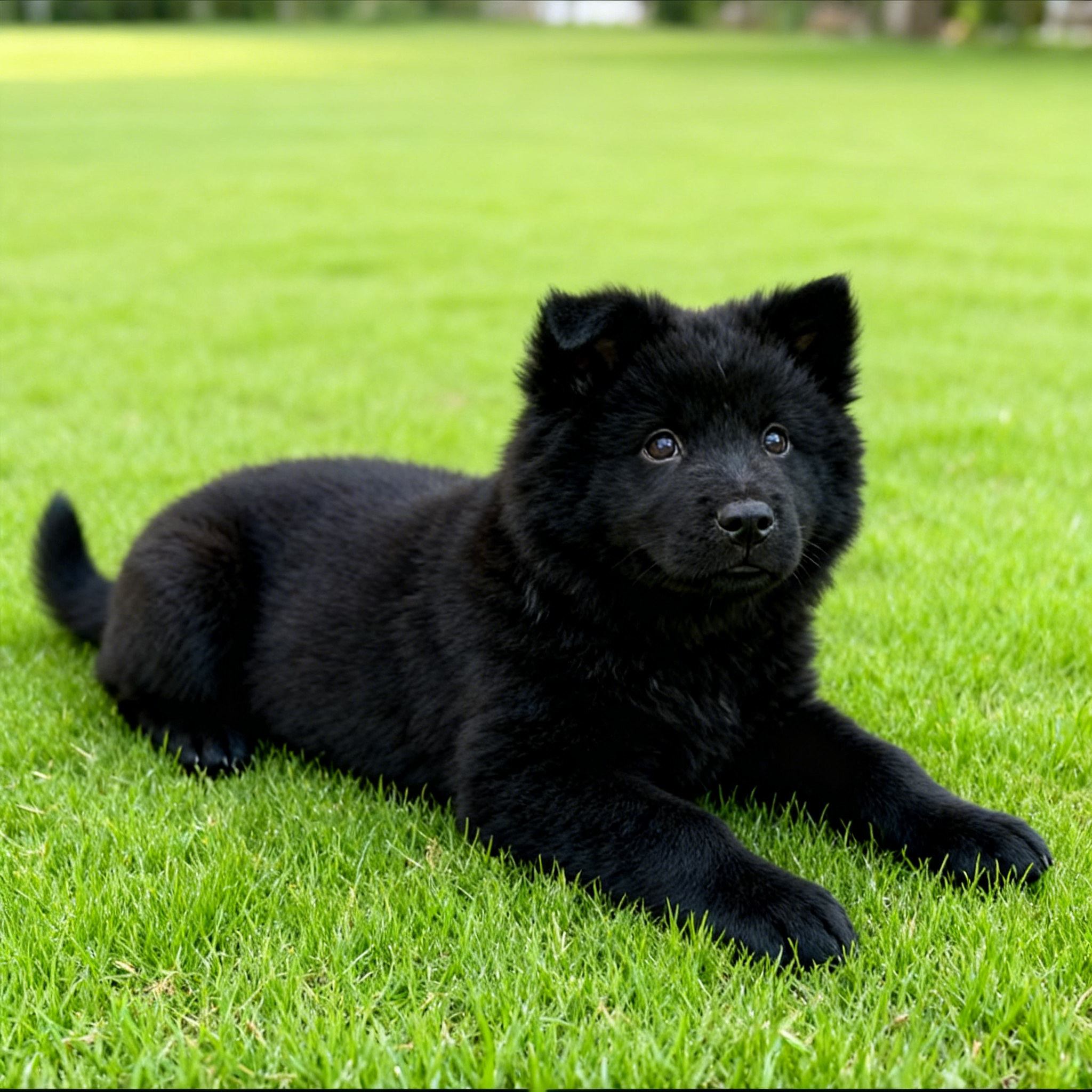 五黑犬幼犬混血小黑狗便宜狗唐狗中华田园犬巡山犬看家护院看门狗