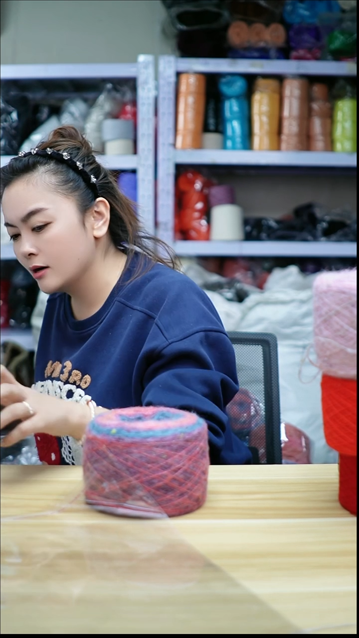 羊毛欢姐手编线A855