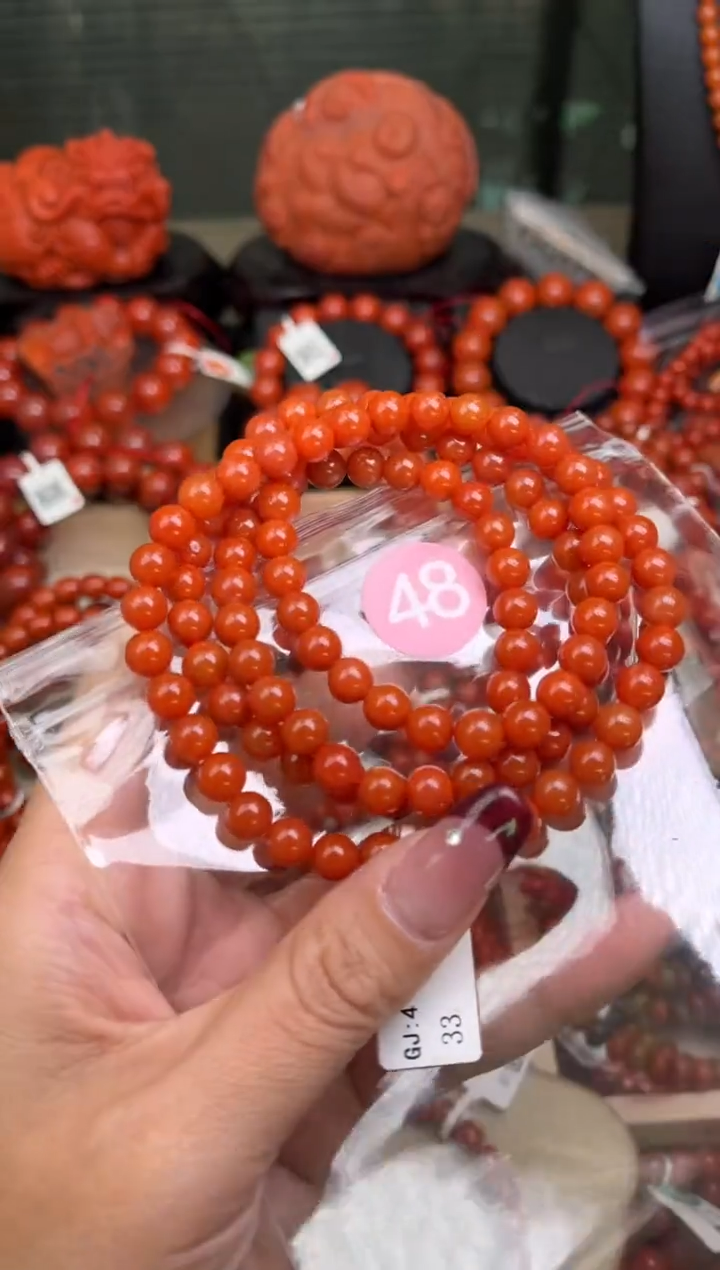 【闪购商品】南红玛瑙珠宝奇石未镶嵌48-7+