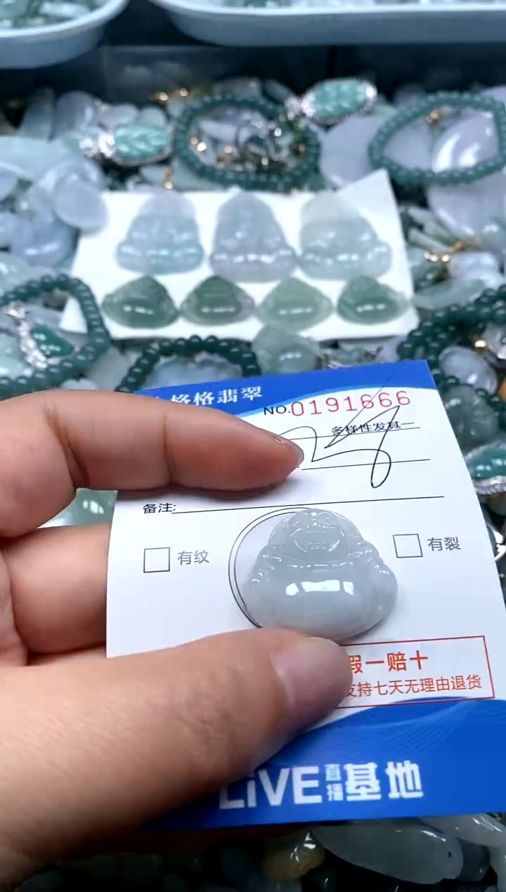 【闪购商品】翡翠颈饰未镶嵌闪购商品0916166