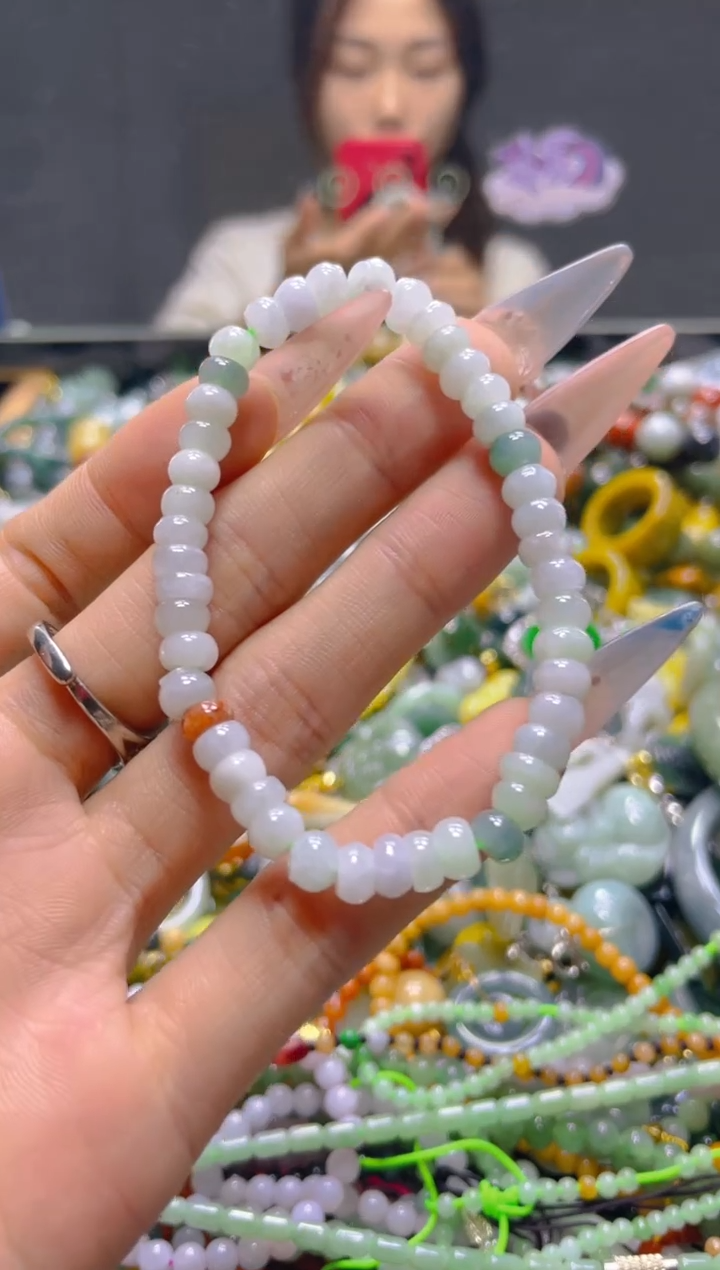 颈饰未镶嵌翡翠5MM