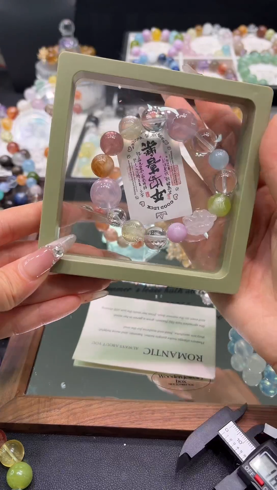 未镶嵌手链水晶手串