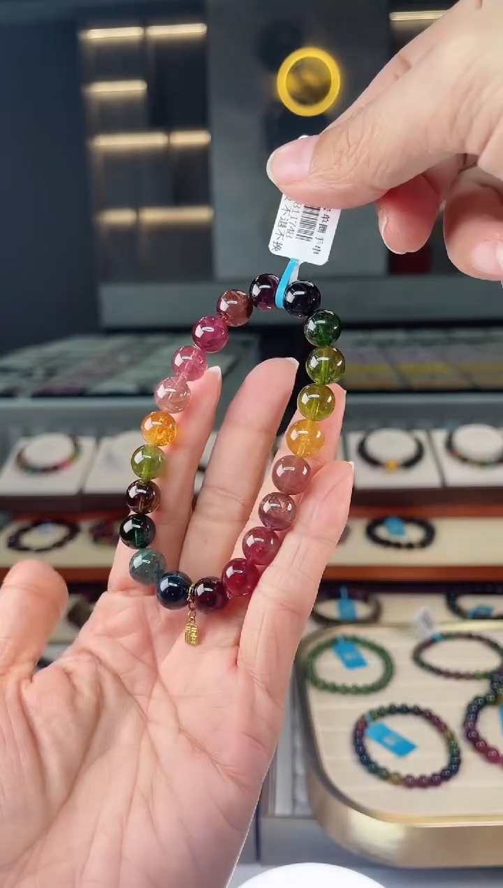【闪购商品】碧玺单圈手串未镶嵌（多样性发一条）Q
