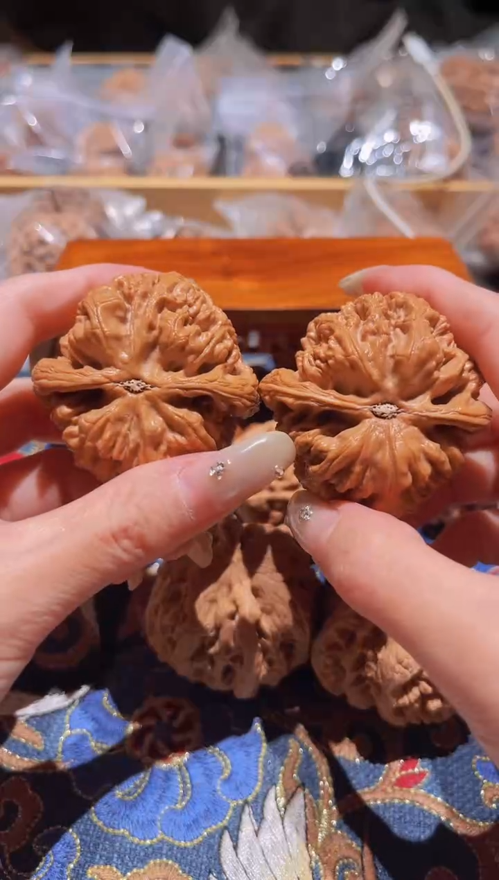 把件文玩核桃009 粗筋50 打过底