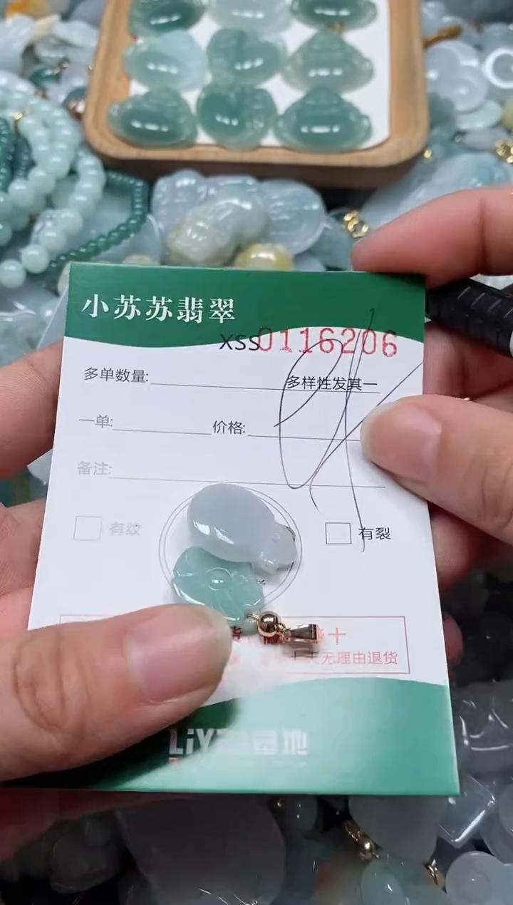 【闪购商品】翡翠颈饰未镶嵌闪购商品0116206