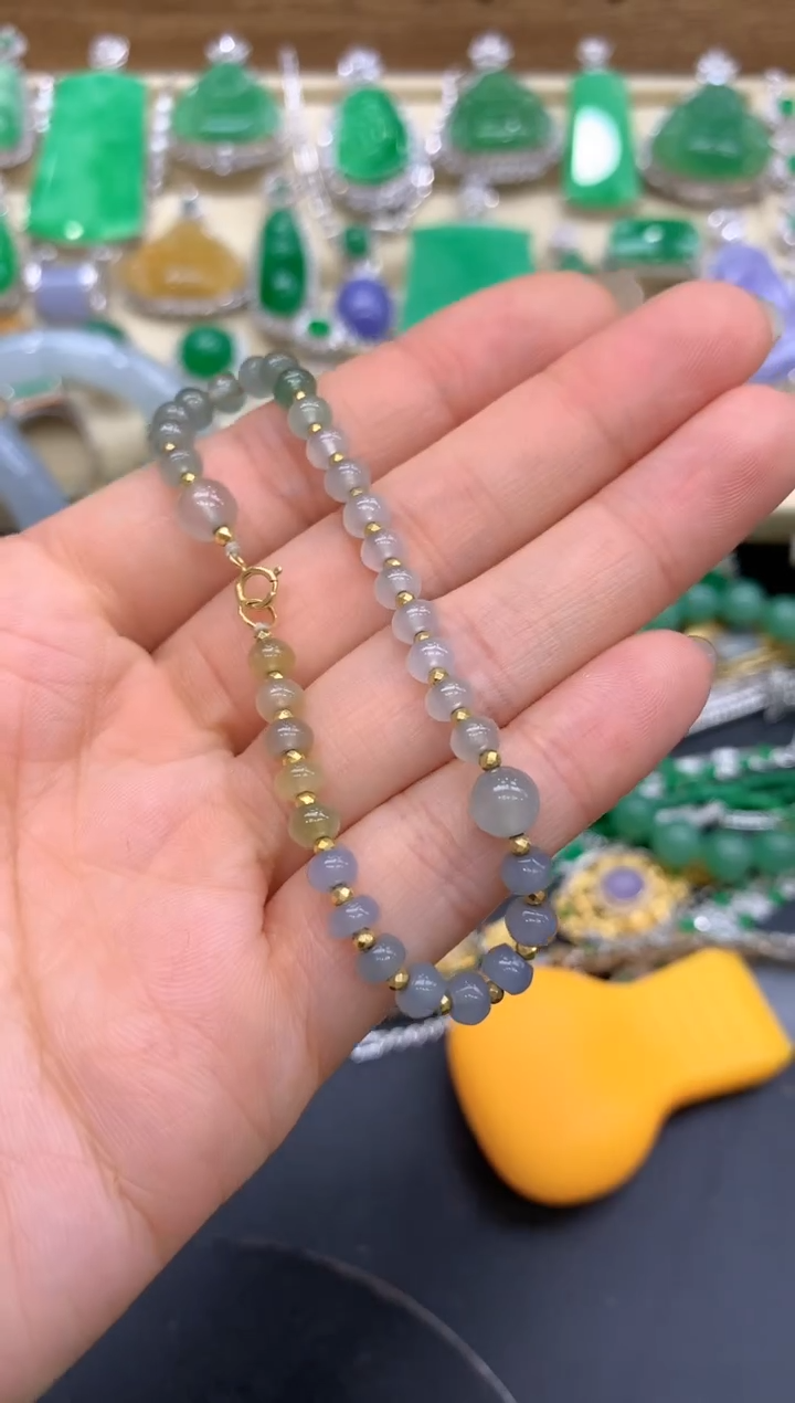 【闪购商品】翡翠手链未镶嵌269-中国好珍宝