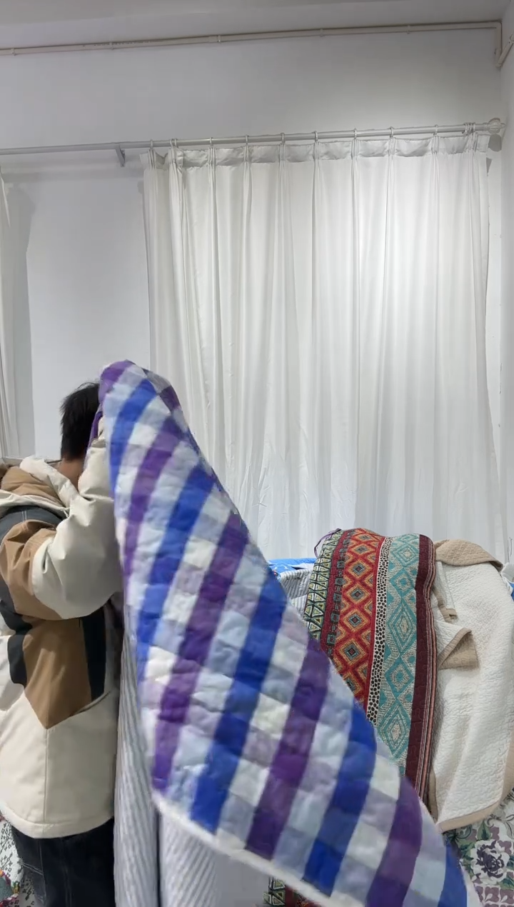 棉140*200纯棉床盖114号微瑕