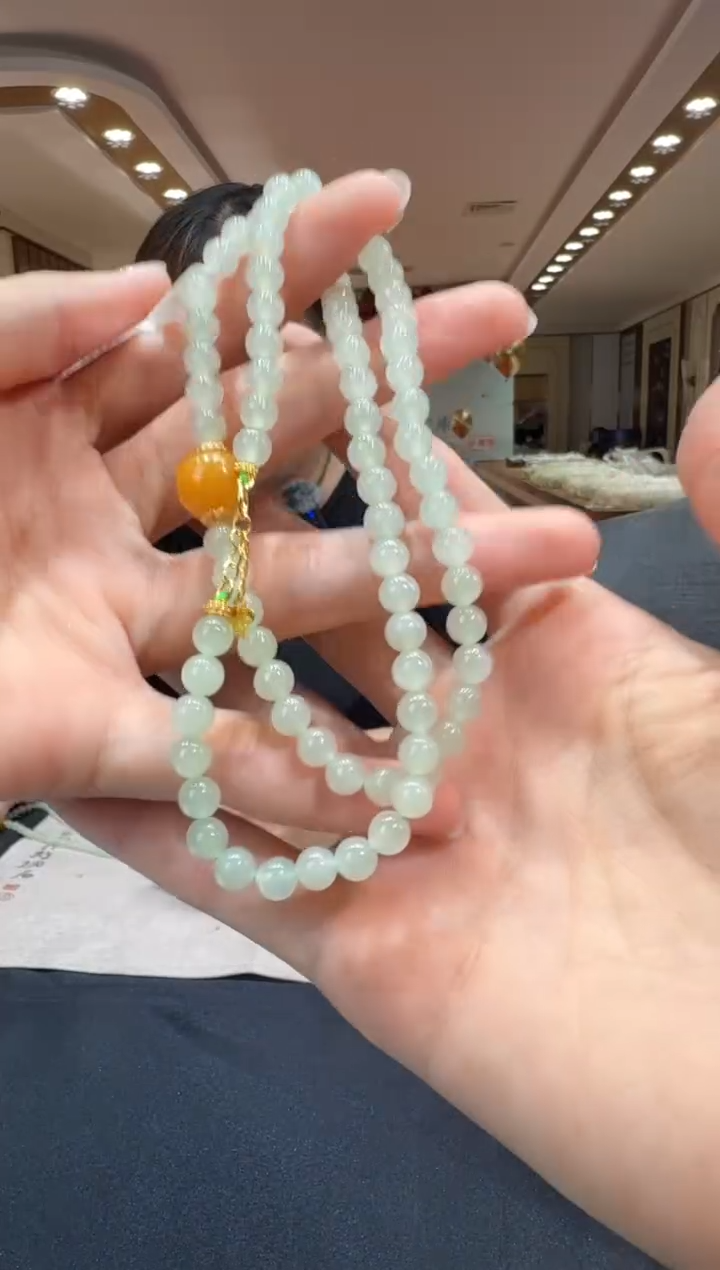 和田玉未镶嵌颈饰项链5-6（多样性发一）