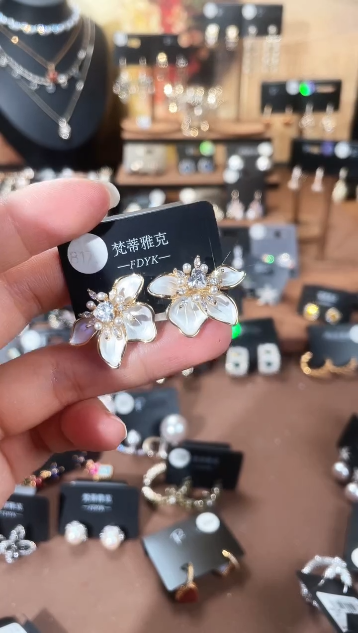 合金925银锆石梵817