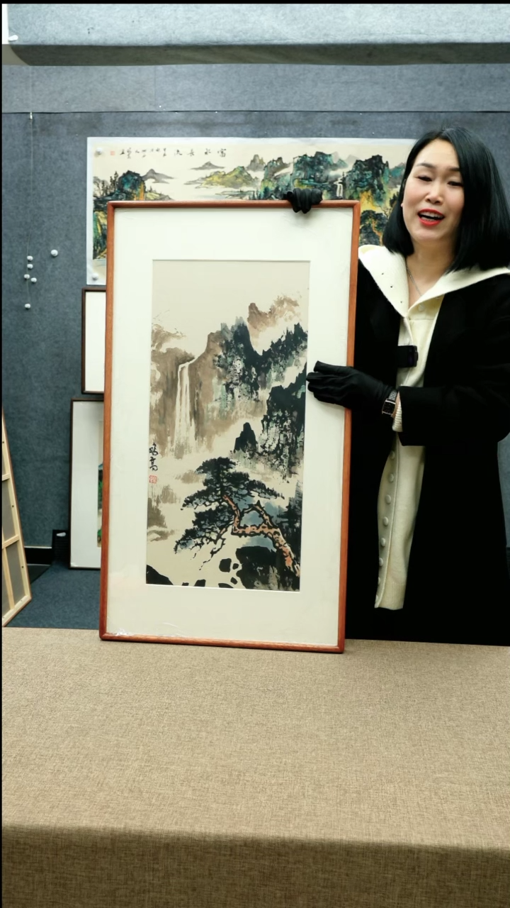 【闪购商品】国画52*92唐鹏高老师山水