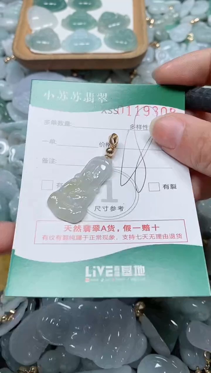 【闪购商品】翡翠颈饰未镶嵌闪购商品0119308