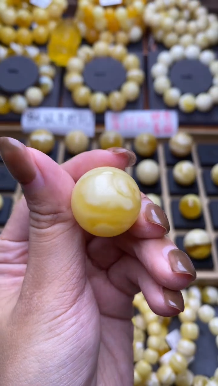 【闪购商品】琥珀裸石未镶嵌大小姐珠宝严选178