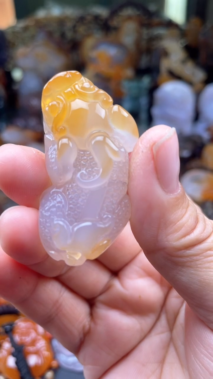 【闪购商品】玛瑙/玉髓颈饰未镶嵌AA
