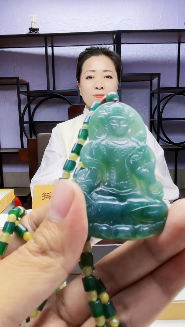 【闪购商品】定制翡翠未镶嵌毛货01250083多样性发其一