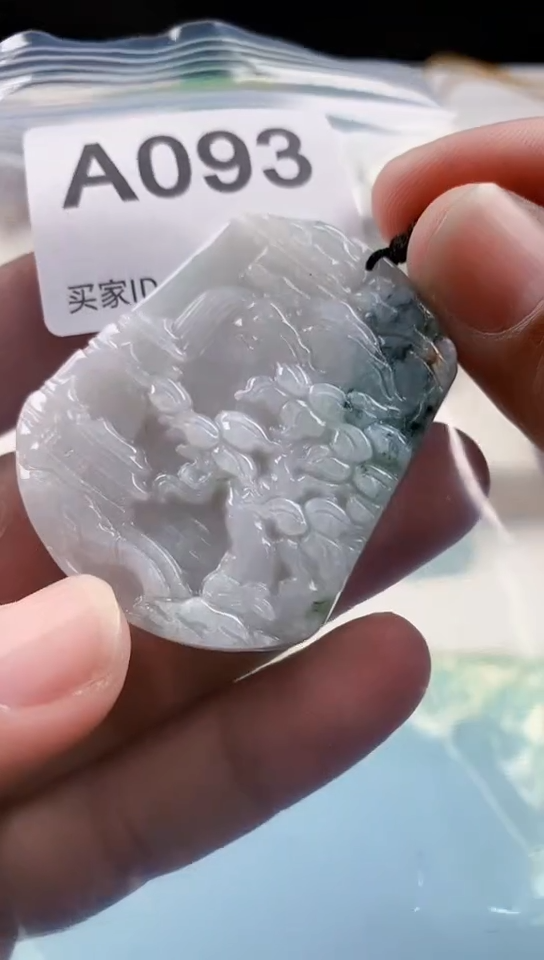 【闪购商品】翡翠颈饰未镶嵌天然翡翠吊坠挂件