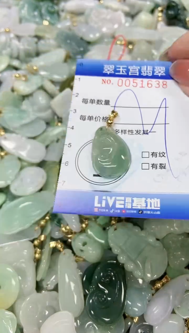 【闪购商品】翡翠颈饰未镶嵌闪购0051638