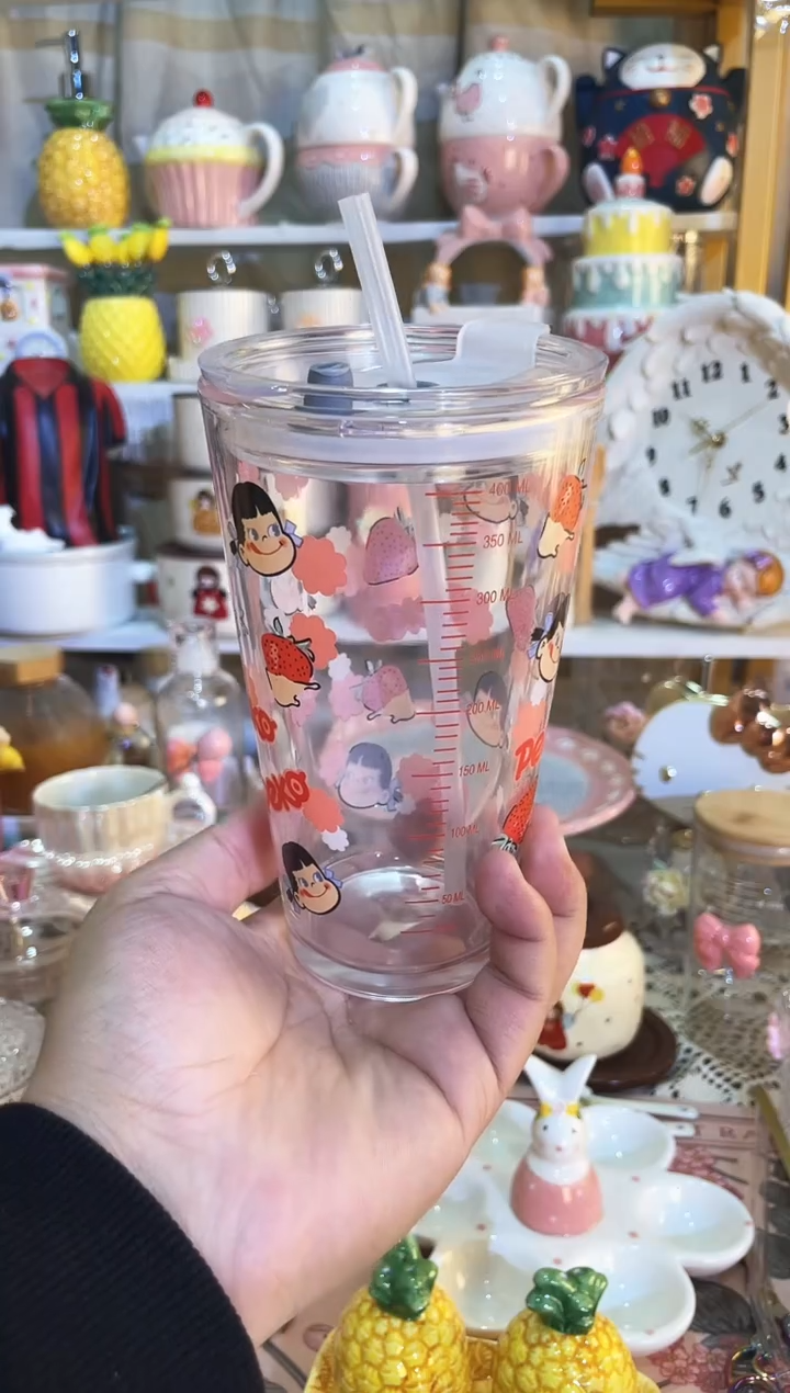 【闪购商品】瓷片精致生活需要的吸管杯