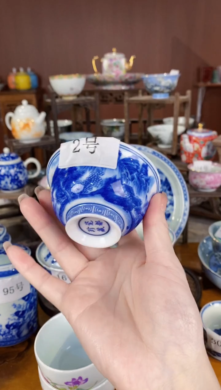 【闪购商品】杯景德镇陶瓷杯一个///2